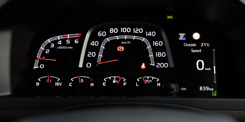 2024 Toyota LandCruiser 70 Series odometer