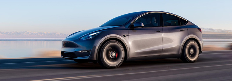 2023 Tesla Model Y electric car