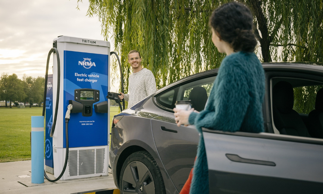 NRMA Electric Vehicle Fast Charger Network locations