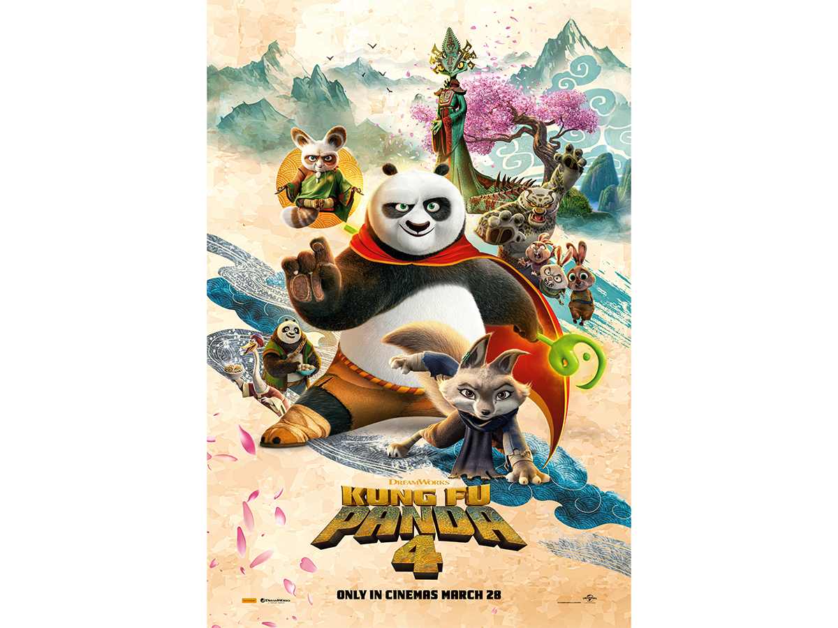 Kung Fu Panda 4 movie artwork