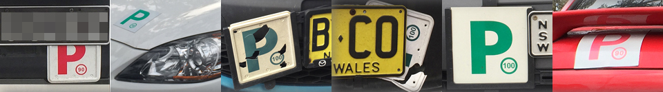 NSW P plate