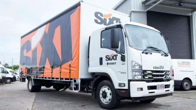 SIXT truck - Isuzu