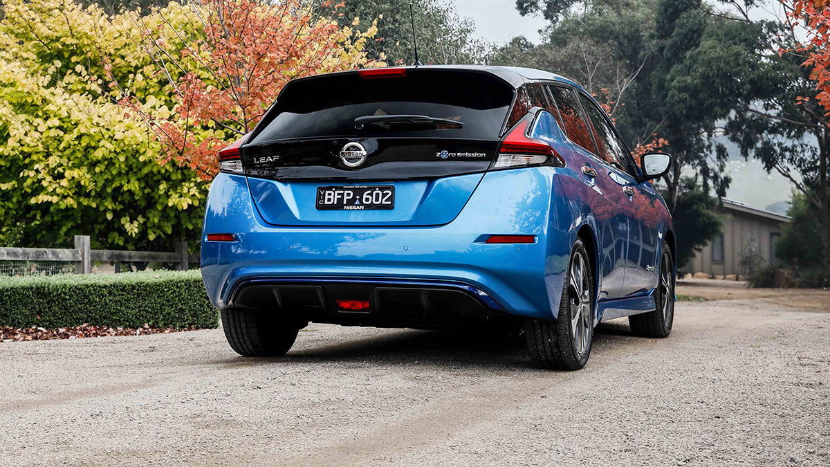 2021 Nissan Leaf electric car