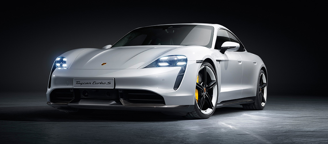 2021 Porsche Taycan electric car