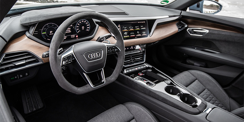 2022 Audi e-tron GT interior