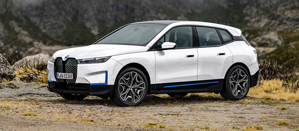 2022 BMW iX electric car