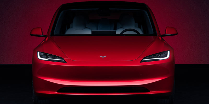 2024 Tesla Model 3 electric sedan
