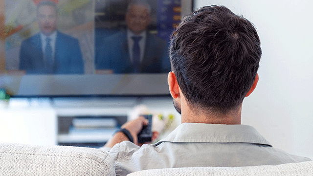 Peter Khoury on televsion
