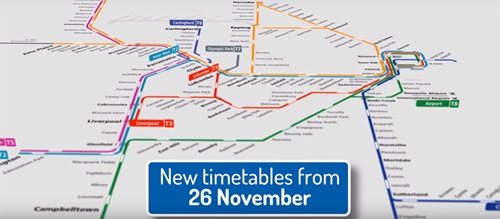 New timetables