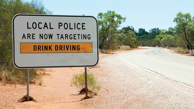 Local police target drink driving