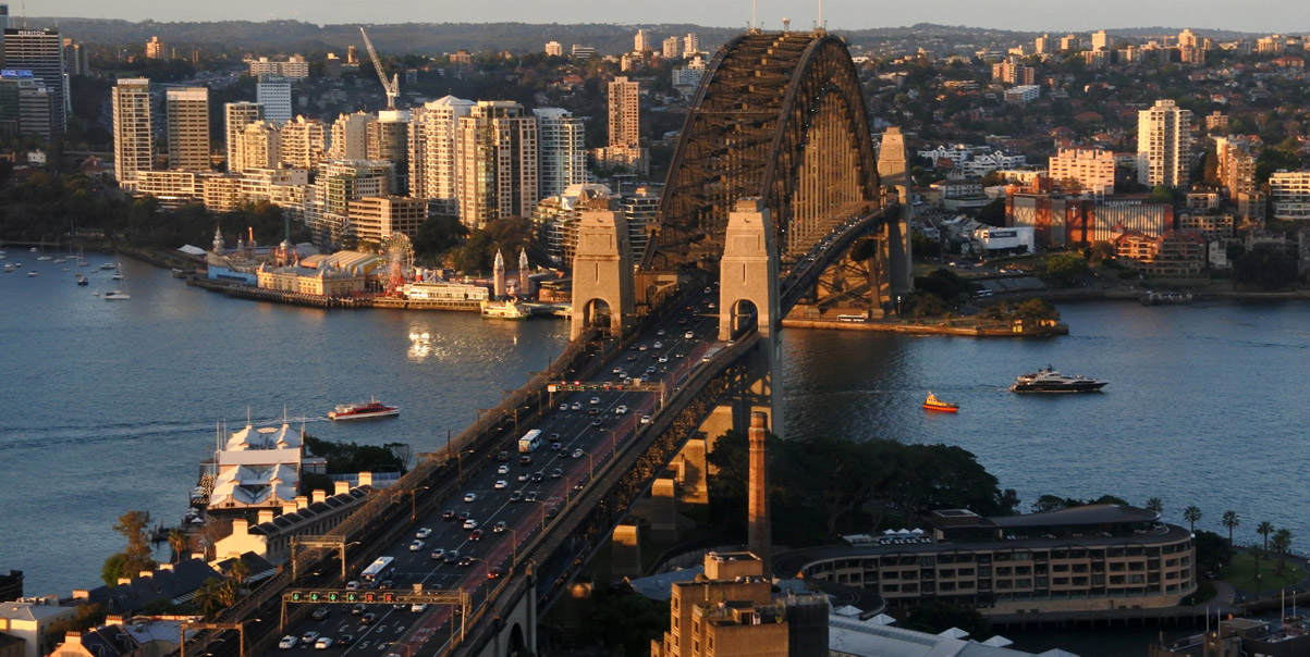 Sydney Harbour view from North: NRMA Media