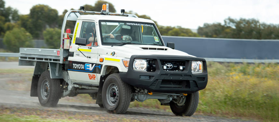 Orange based company signs a deal to convert 2k Toyota Landcruisers into EV’s over next four years.