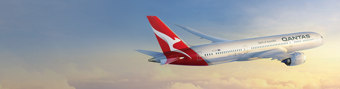 Qantas Spirit of Australia plane