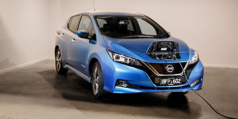 Nissan Leaf e+ 2021 - charging