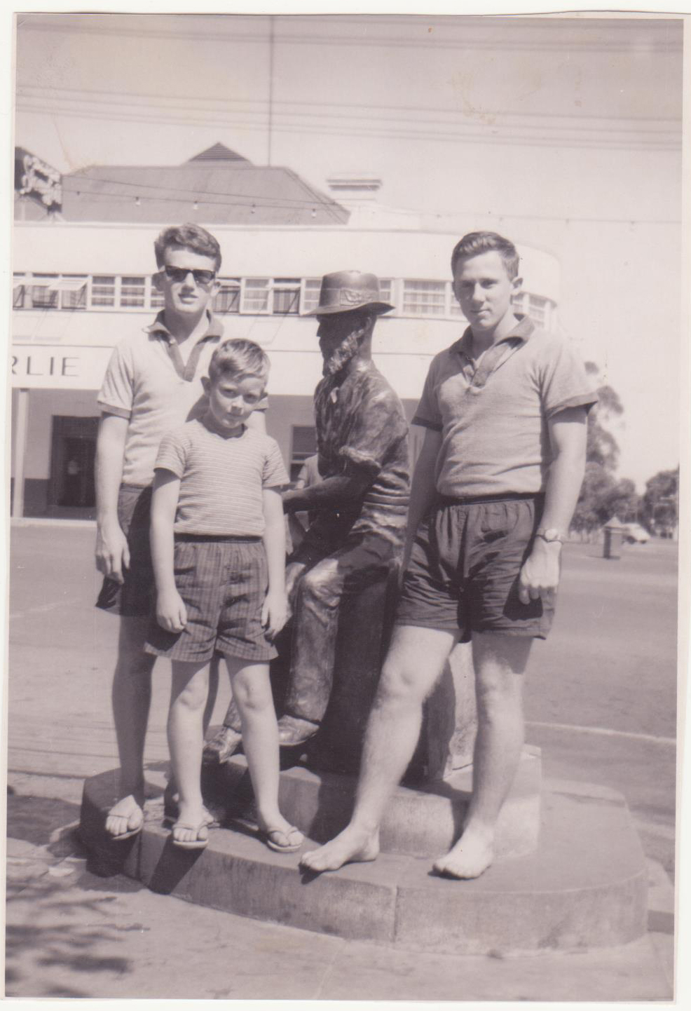 Denis Road Trip Tales - Posing with the locals