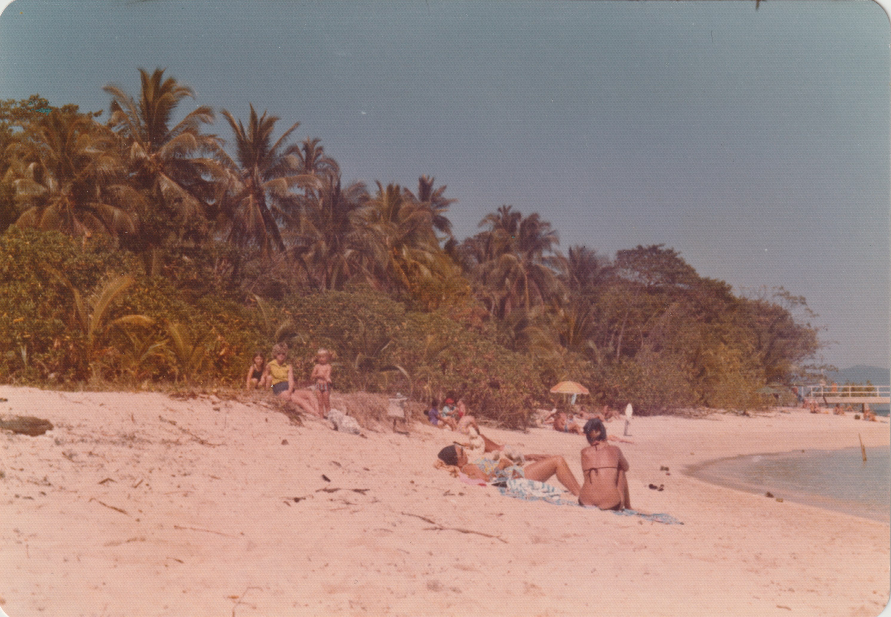 Lifes a beach on Green Island