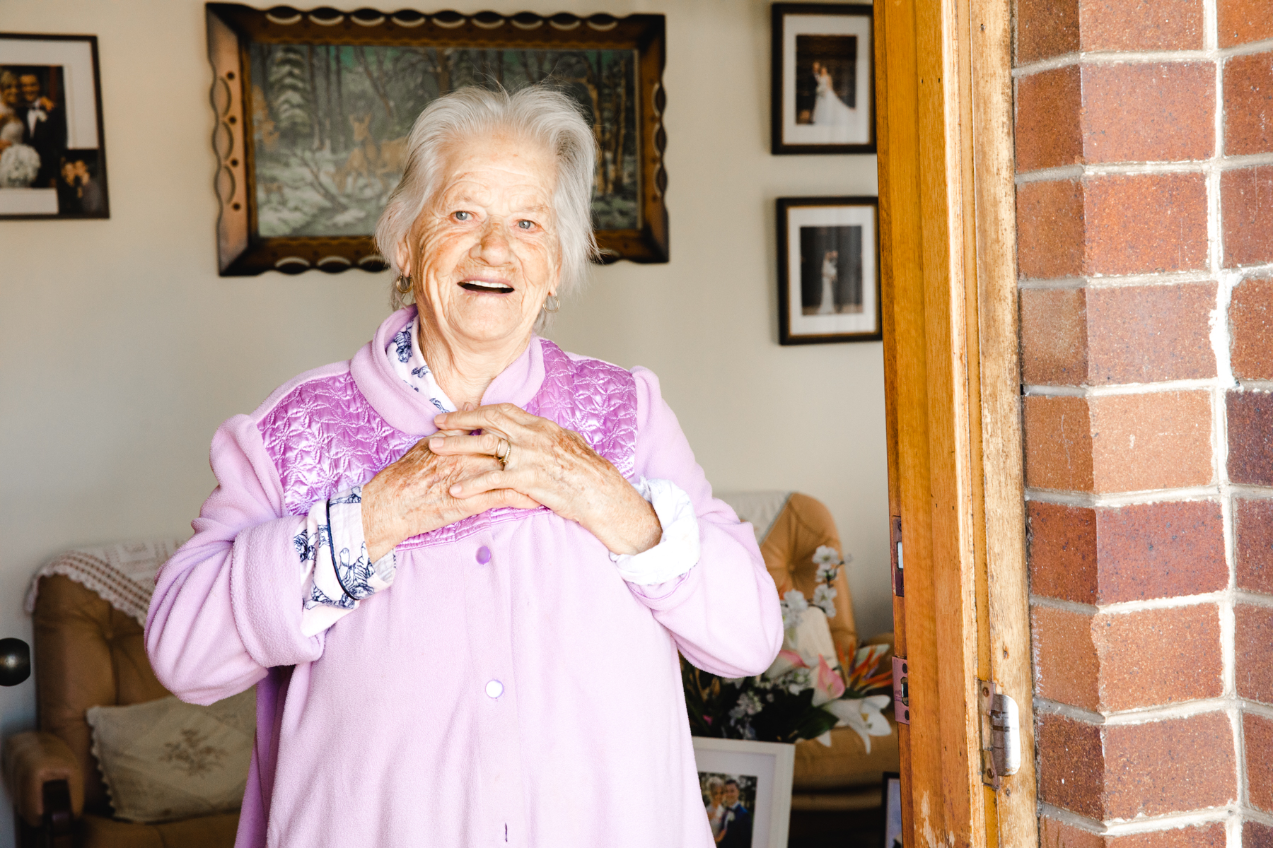 Delivering nutritious meals to elderly residents and people living with disability in Partnership wi