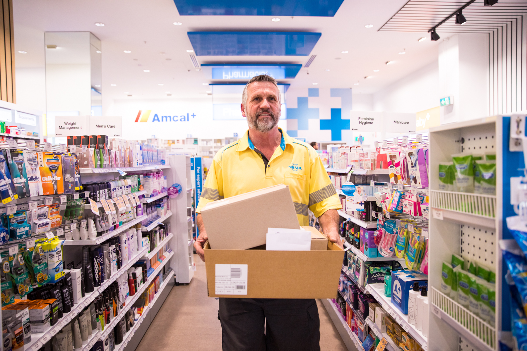NRMA Patrol delivering medicine in Partnership with the Pharmacy Guild