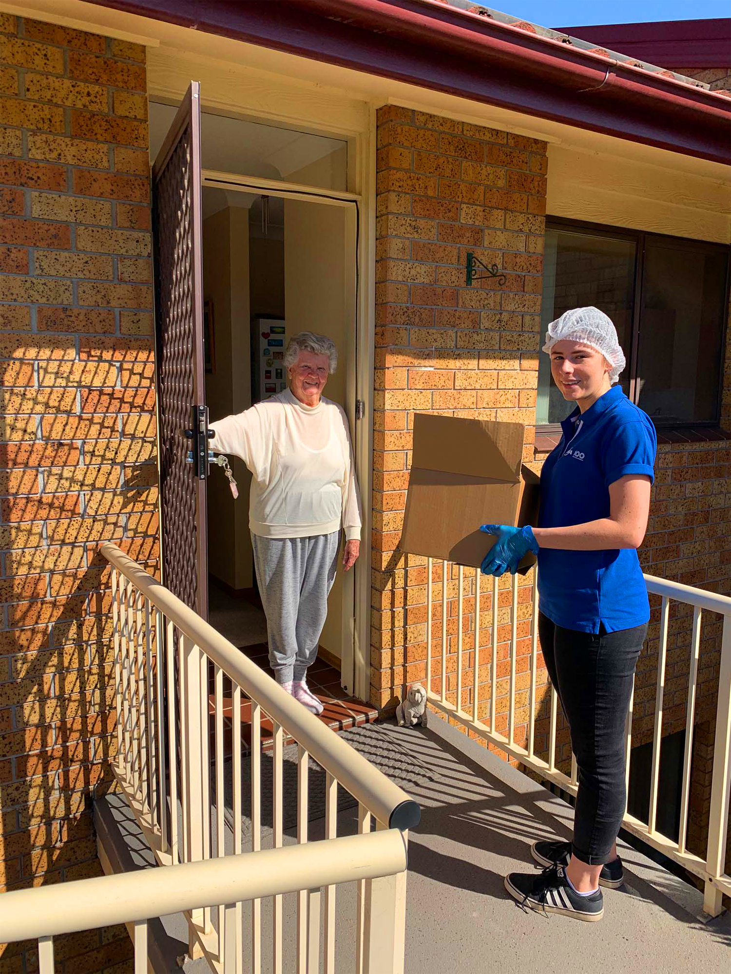 PLH Alexa Hillard Gardiner Customer Sales Representative to the residents of Yallambee Village in West Gosford