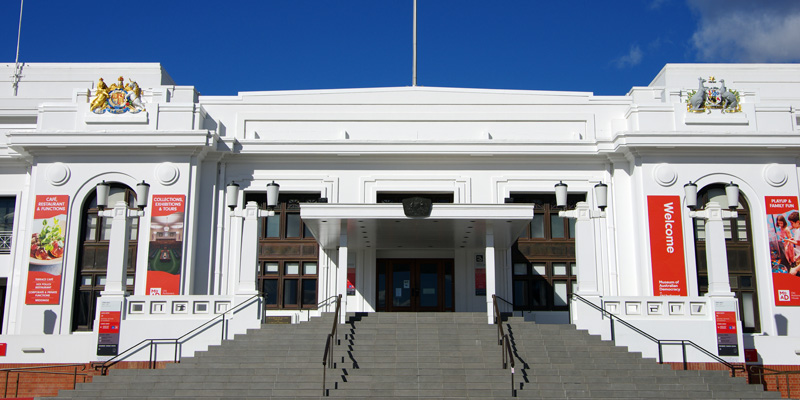 Exterior of the Museum of Australian Democracy
