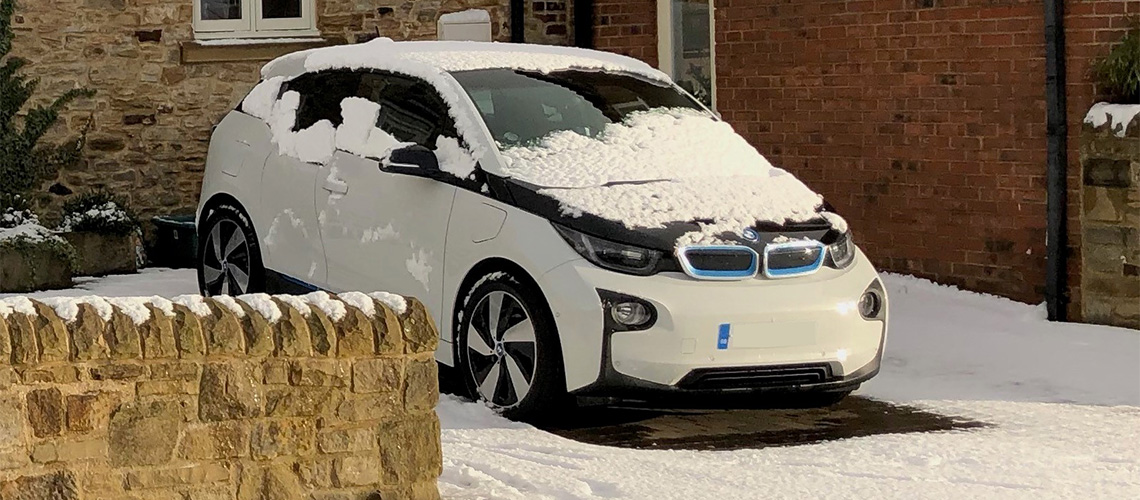 2017 BMW i3 electric vehicle