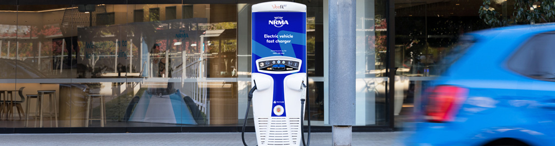 Free Electric Vehicle Fast Charger Network NRMA Blue Member Benefit