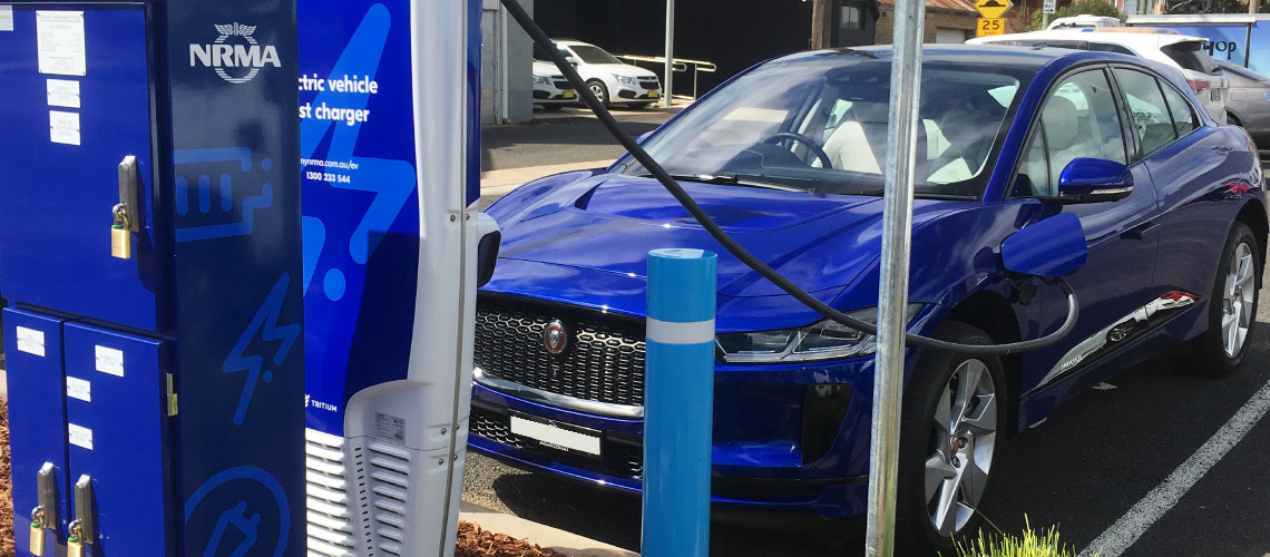 NRMA Young Electric Fast Charger
