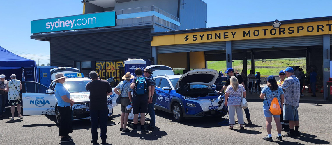 Western Sydney NRMA electric vehicle drive day
