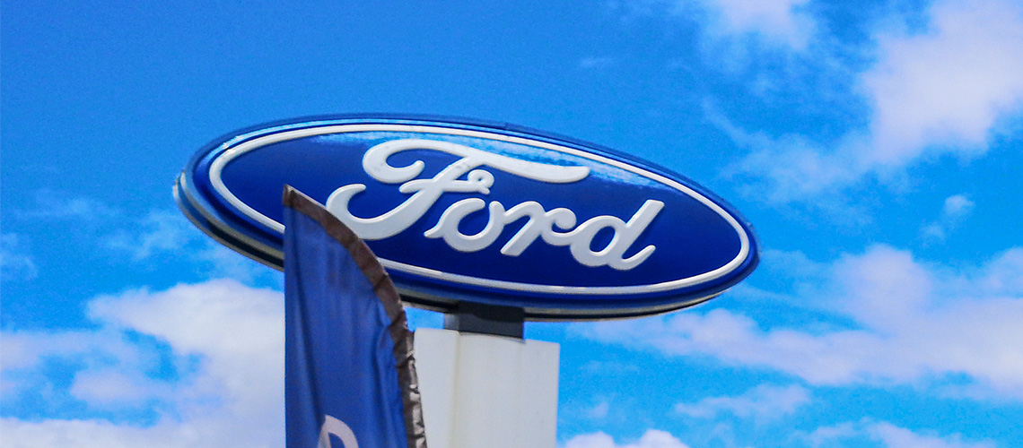 Ford logo sign
