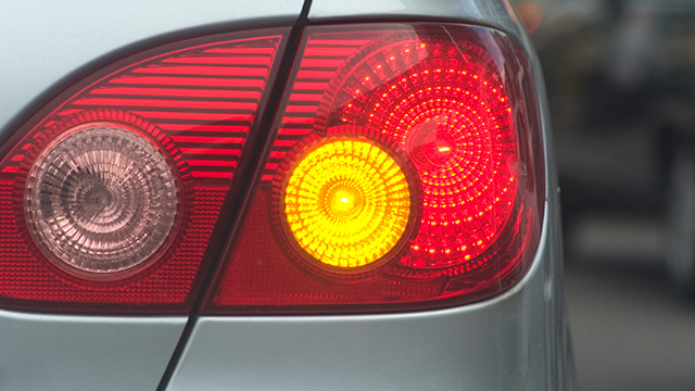 Car indicator light