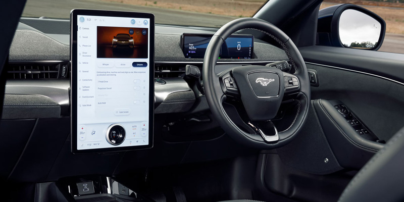  2023 Ford Mustang Mach-E GT touchscreen