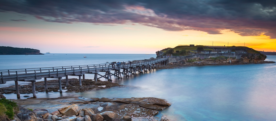 Seascape in La perouse