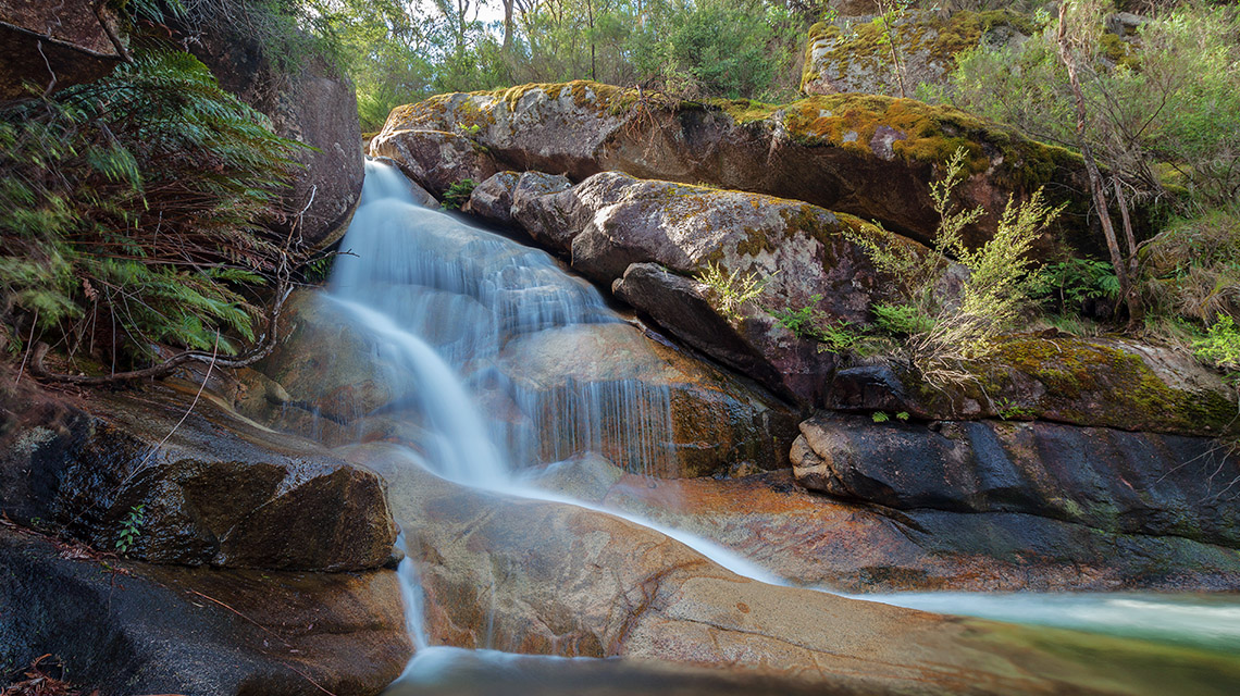 Ladies Bath Falls Mount Buffalo Bright my nrma local guides