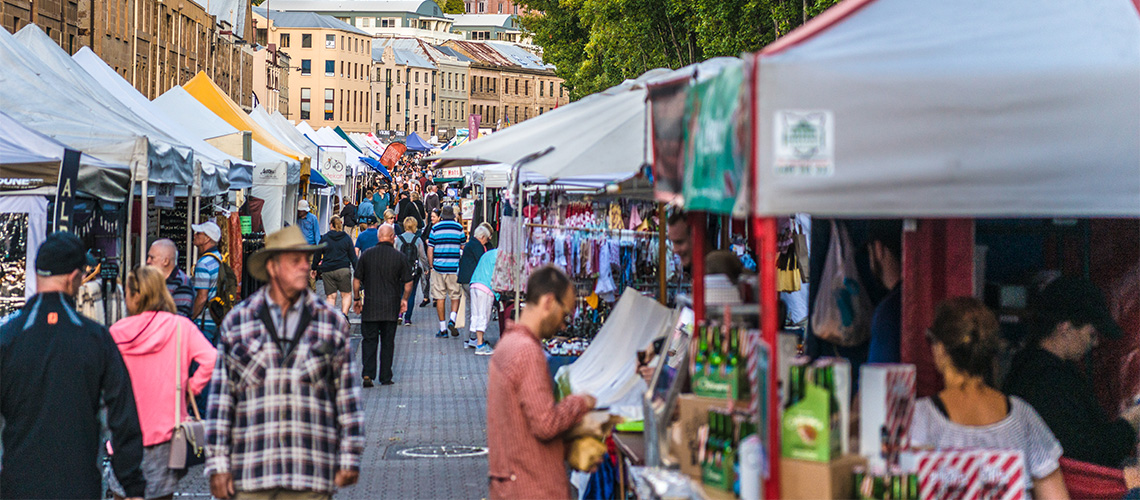 Markets Hobart my nrma locals guide