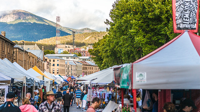 Markets Hobart my nrma locals guide