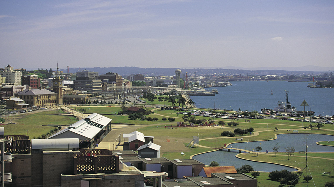 Aerial View Newcastle my nrma local guides