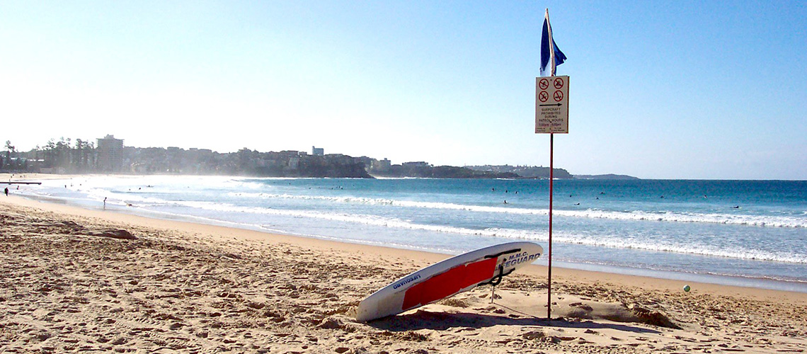 Manly Beach, Sydney, Australia Taken by Enoch Lau on 20 July 2004.