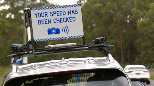 mobile speed camera warning sign_nine_news