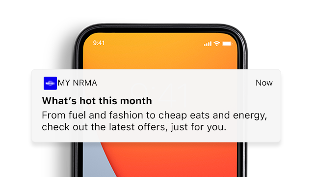 Push notifications on the my nrma app