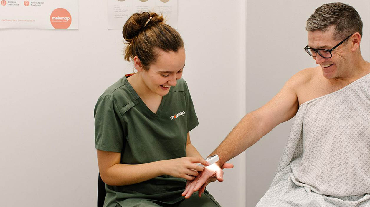 Molemap skin treatment