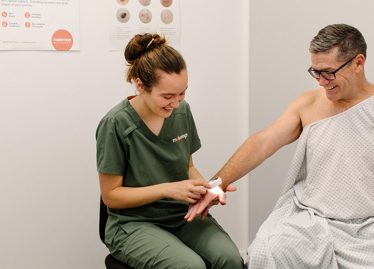 Skin cancer check MoleMap