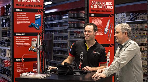 Businss customer at Repco