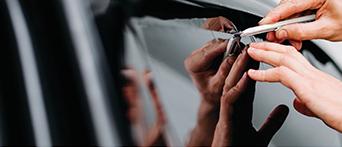 Window tinting repair at Tint a Car