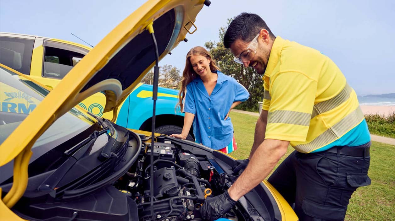 NRMA mobile car battery replacement service