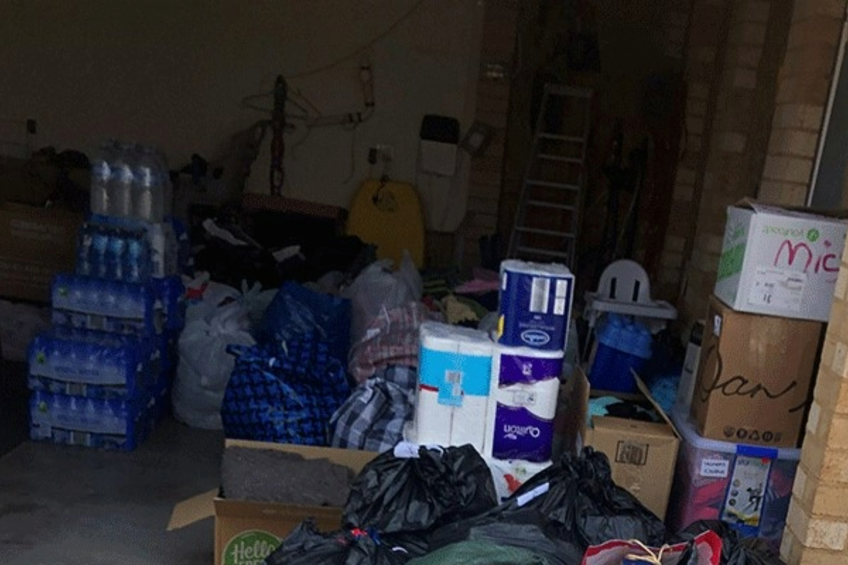 garage-of-bushfire-donations-1200x800 Slide 2