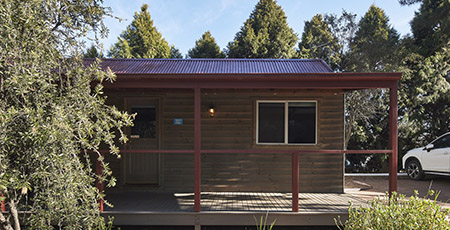 Bathurst Miners Hut Diamond exterior