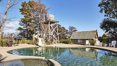 Outdoor swimming pool