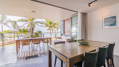 NRMA Blue Dolphin Yamba verandah accommodation