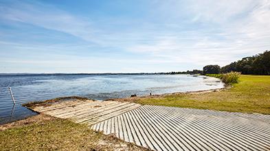 Canton Beach boat ramp