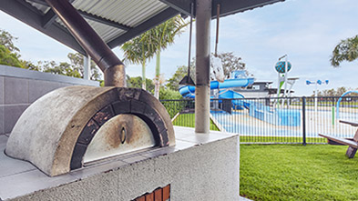 Merimbula pizza oven